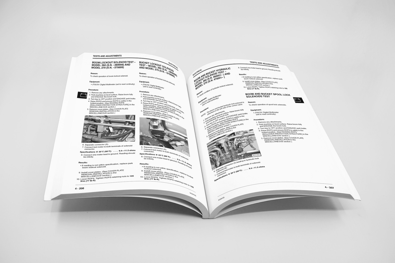 John Deere 997 Z-Trak Mid Mount Mower Technical Repair Service Manual – TM2259