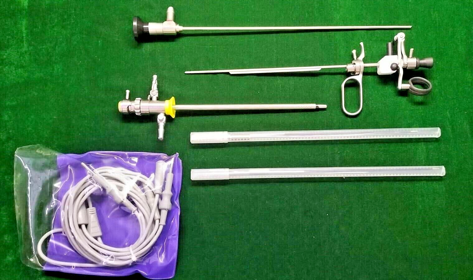 Hysteroscopy Working Element Set Bipolar Passive 22FR with 2.9mm 30 Degree Scope