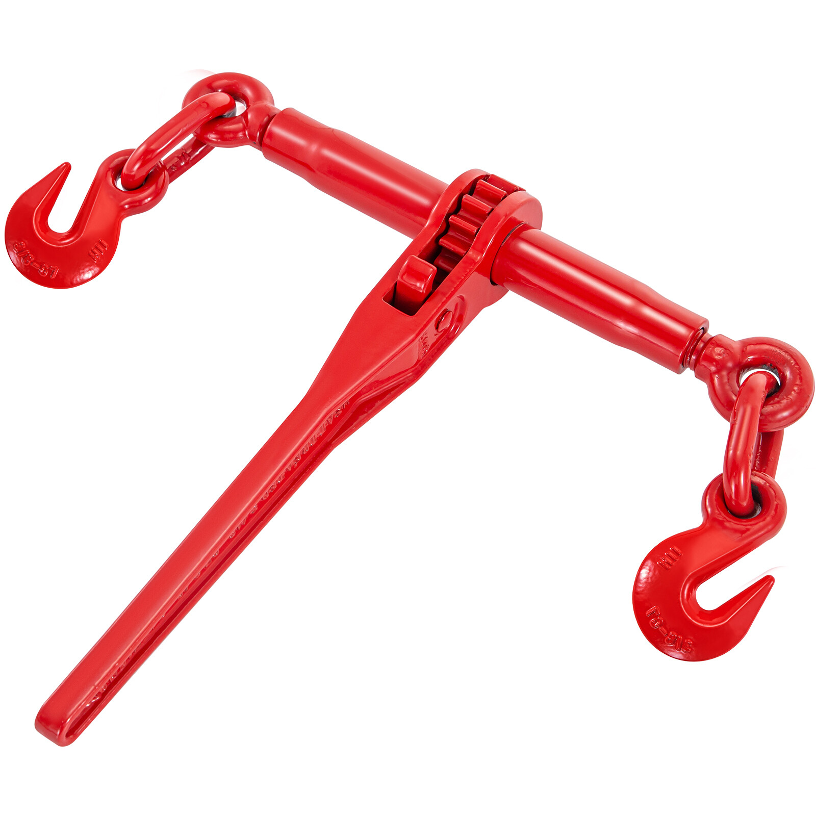 VEVOR 2 Pack Ratchet Binder 3/8″- 1/2″ Load Chain Binder Rigging Equipment