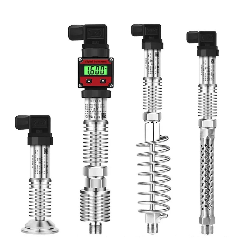 G1/4″ High Temperature Pressure Transmitter 4-20mA 0-10V 20kpa/1.6Mpa Sensor