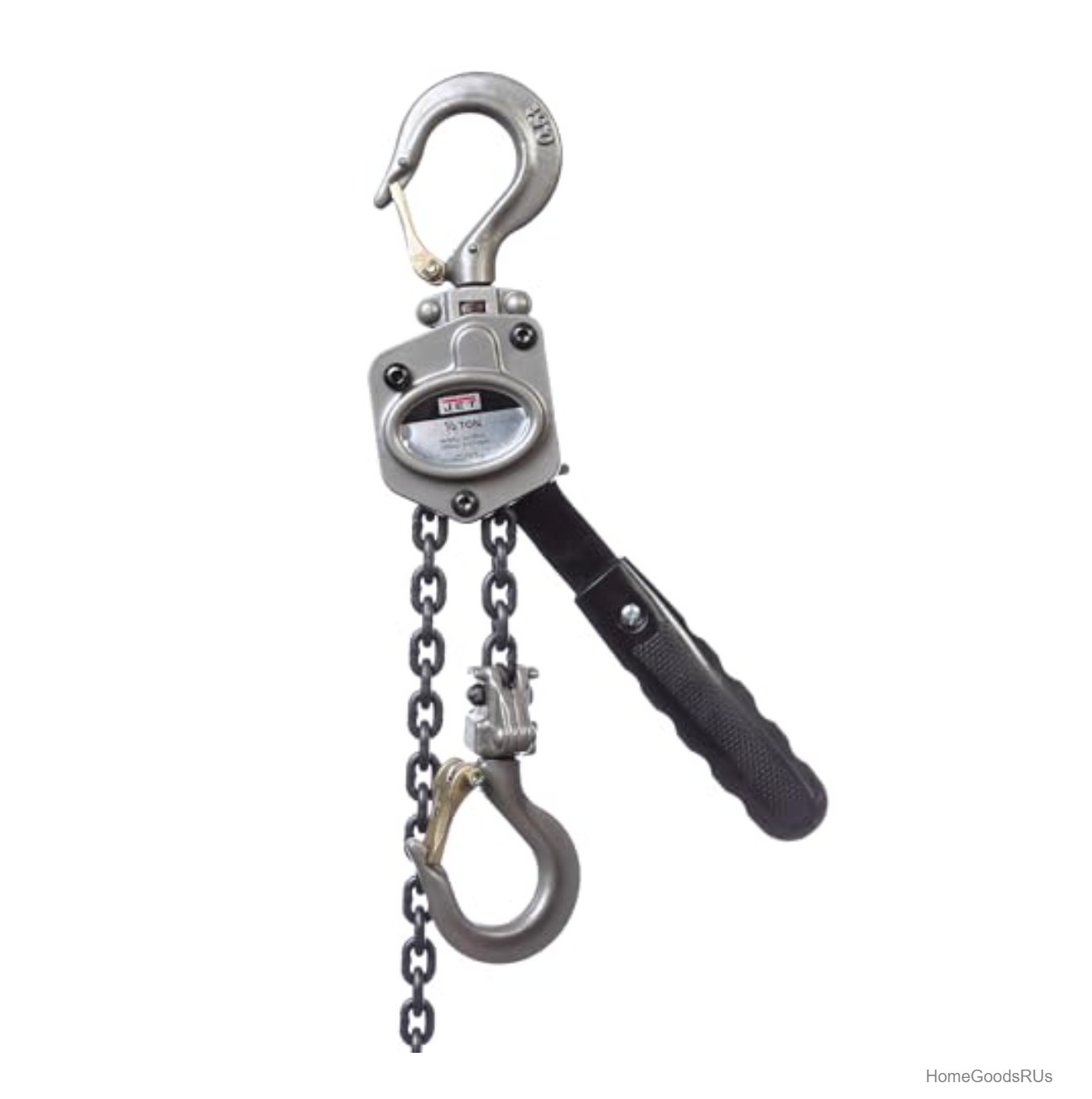 Lever Hoist 1/2 Ton 10 Foot Lift Hand Powered Compact Mini Puller Overhead