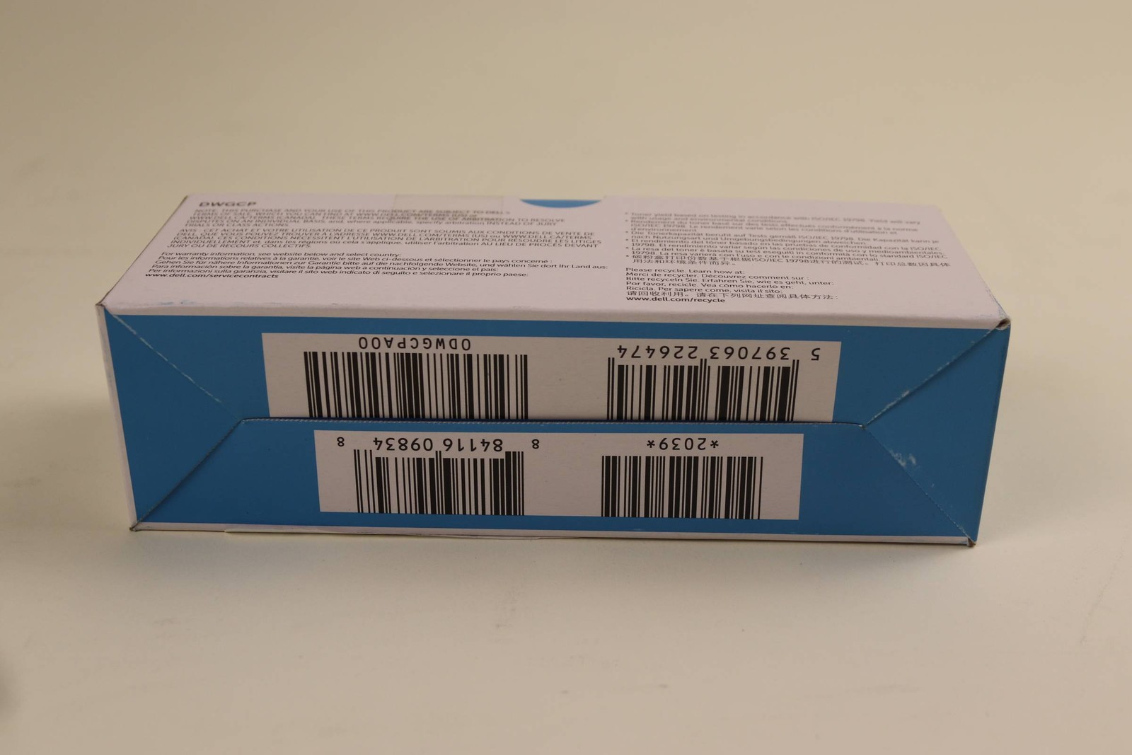 DELL C1660 TONER CARTRIDGE | DWGCP | CYAN | NEW