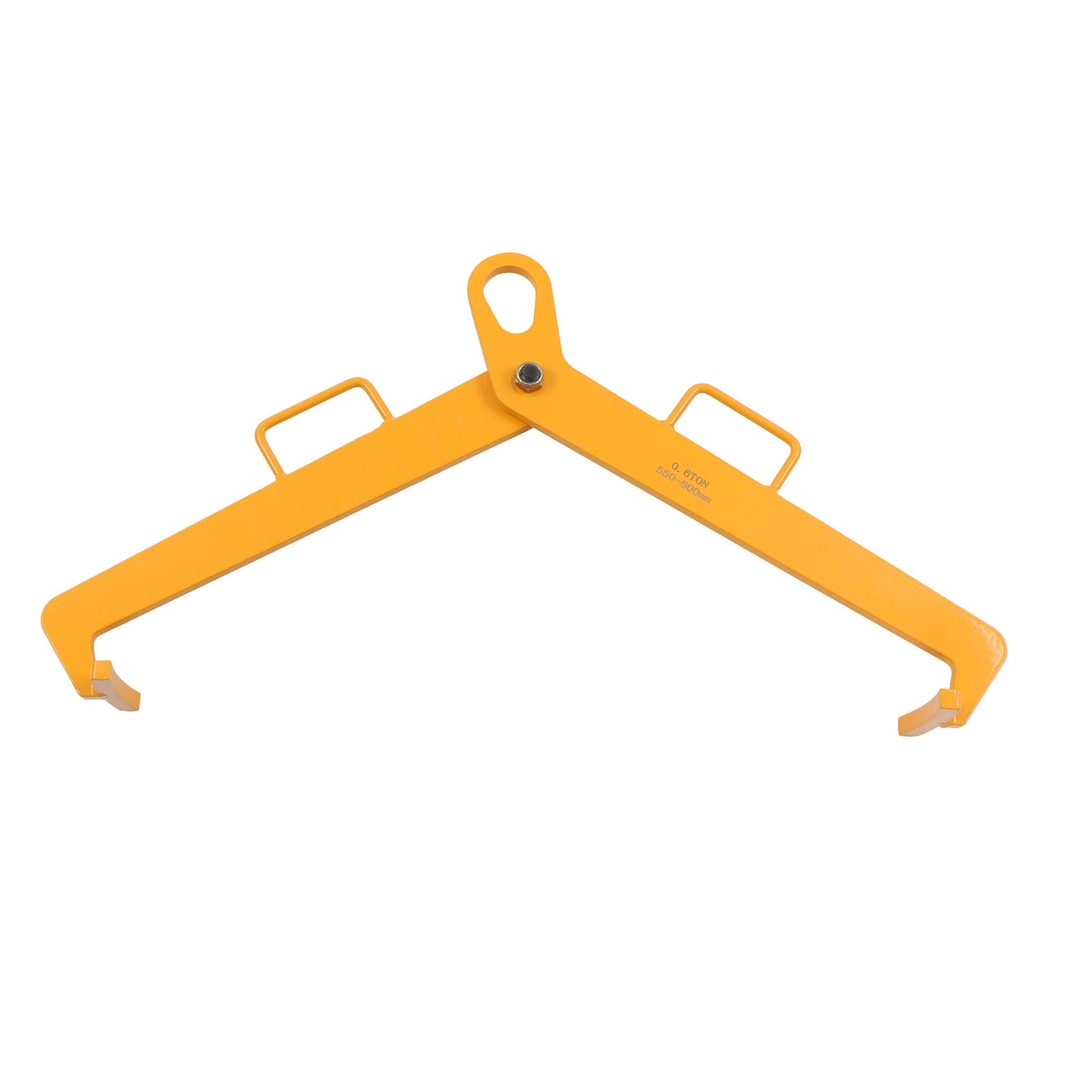 Vertical Drum Clamp 55 gallons 0.6t 550-600mm diameter Steel Yellow