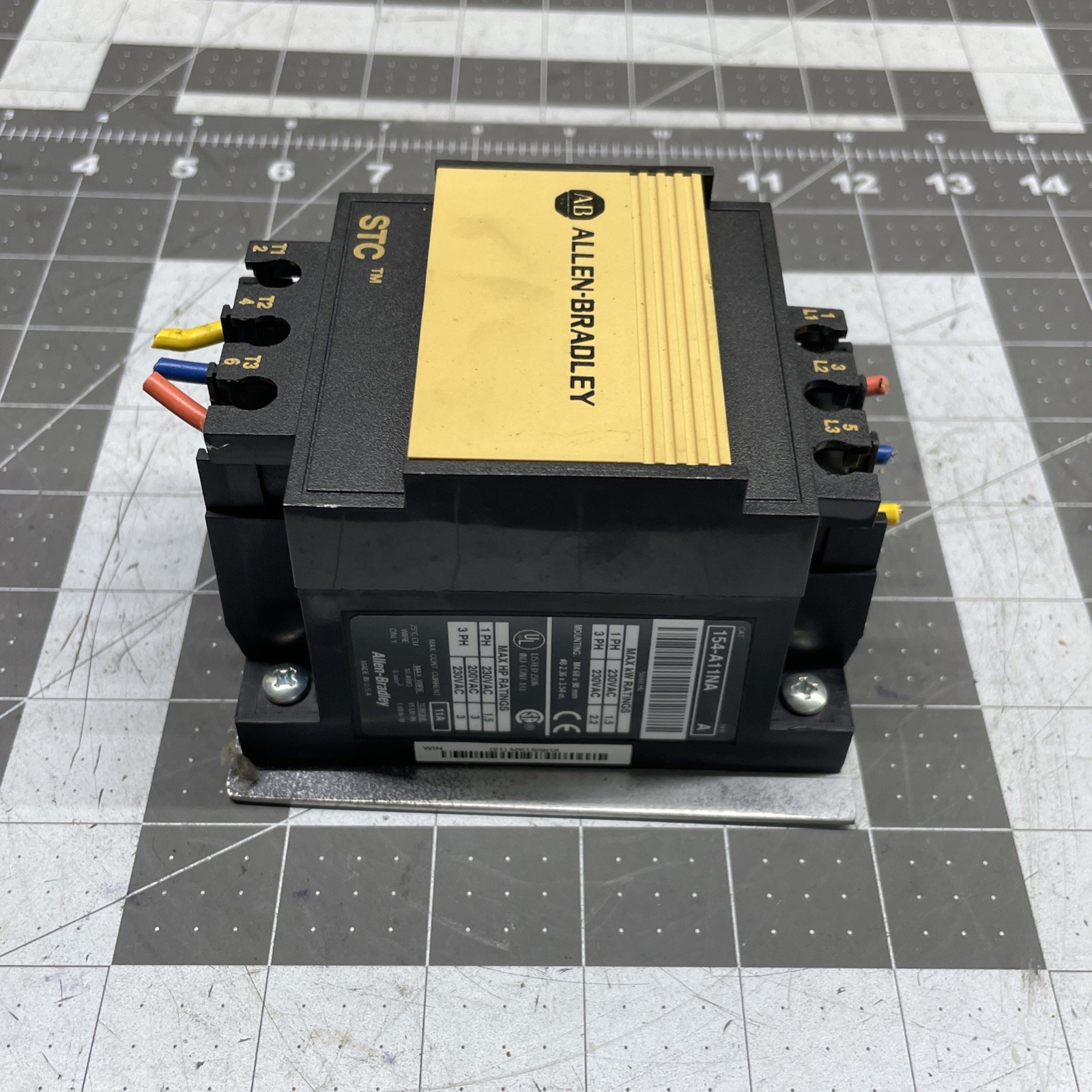 ALLEN BRADLEY Starting Torque Controller STC Module 154-A11NA 200-230VAC