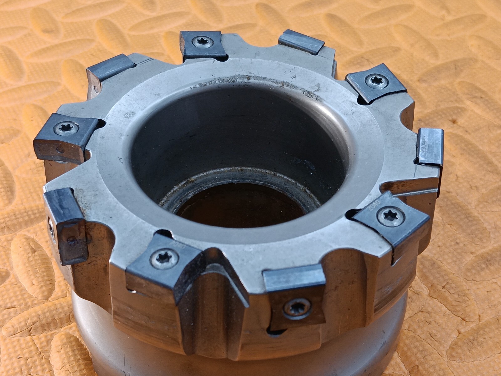 Ingersoll VMAX 4″ D. Indexable Face Shell Mill 6L6V-04R01 NNE324R107 Inserts 4.0