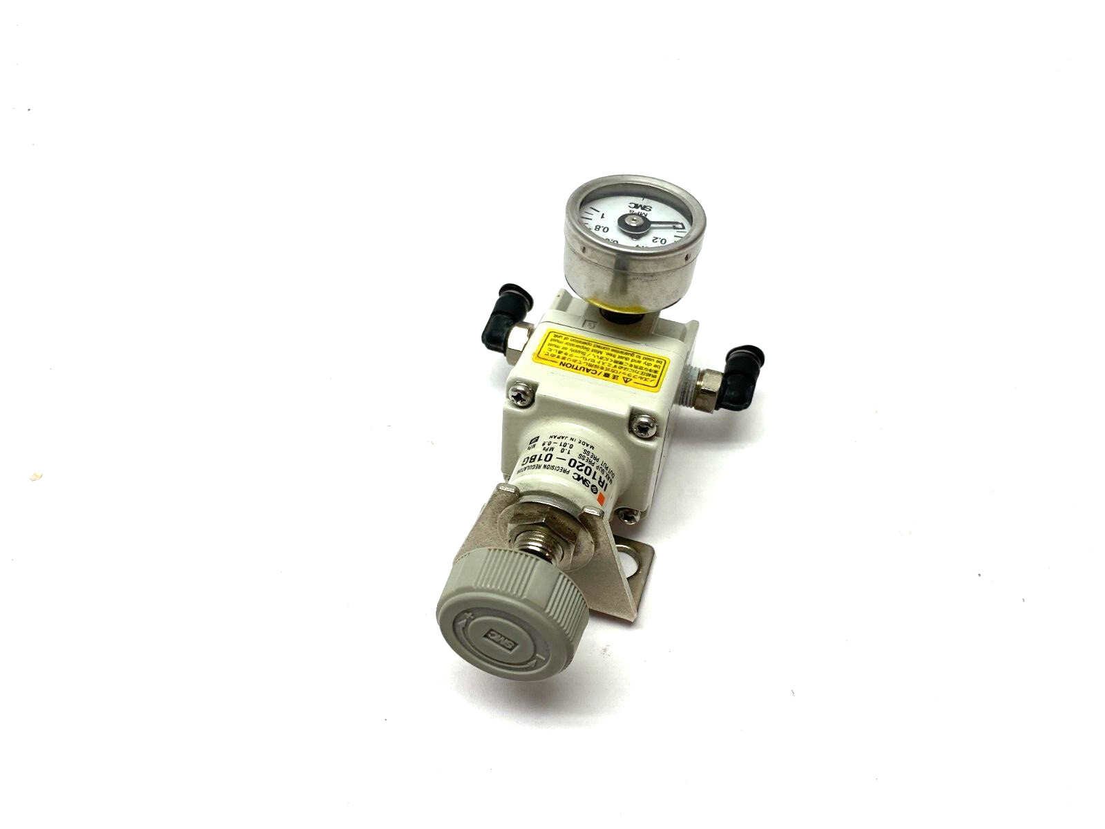 SMC IR1020-01BG Precision Modular Regulator 0.01~0.8MPa 1/8″ NPT w/ Gauge