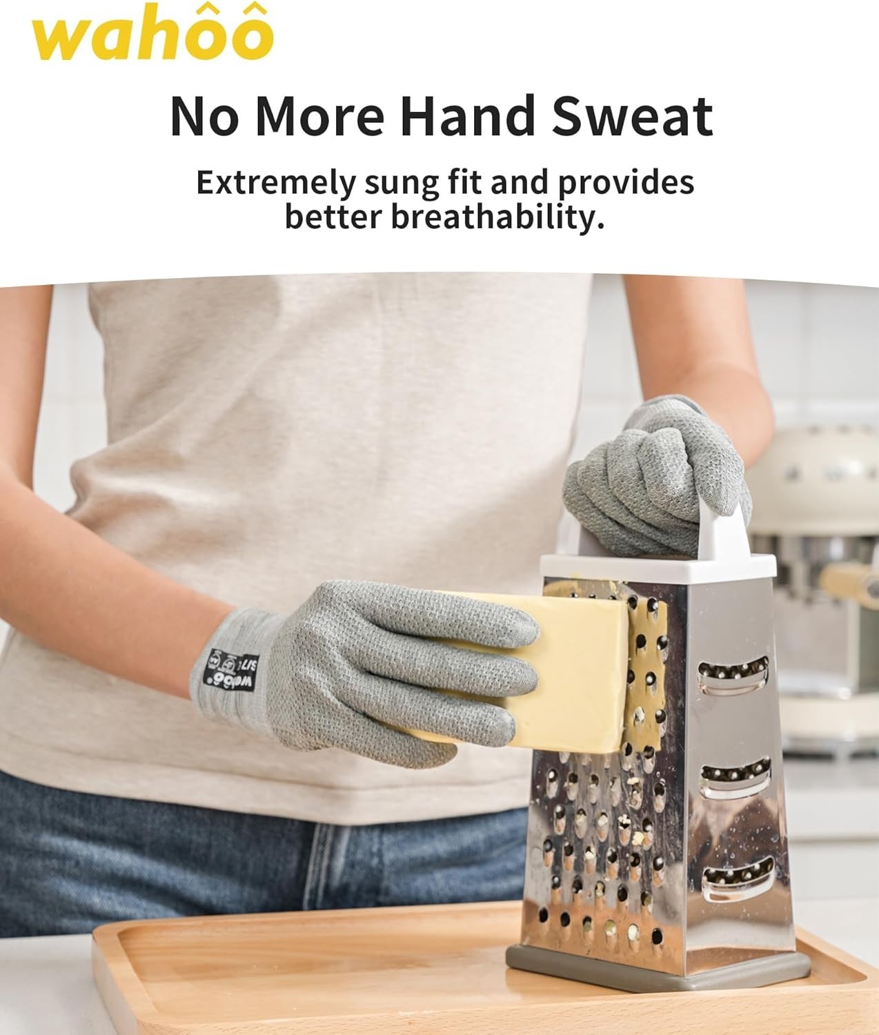 wahoo Food Grade Cut Resistant Gloves Level 5, ANSI 4 Lightweight Breathable NEW