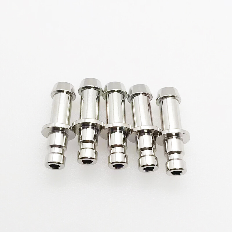 5Pcs NIBP Blood Pressure Monitor Cuff Adapter Airway Connector Air Tube Plug