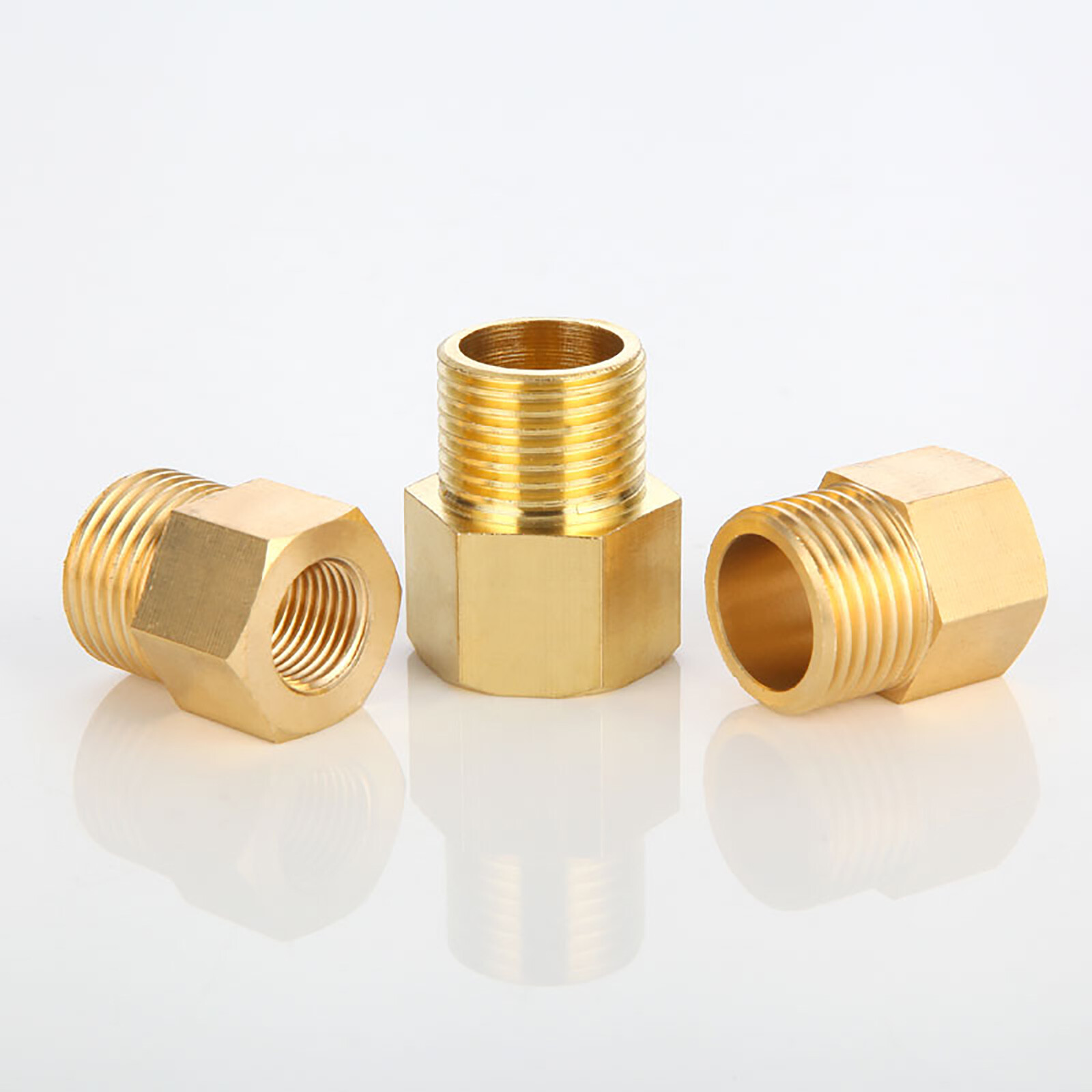 1/8″ 1/4″ 3/8″ 1/2″ 3/4″ -2″ Female To Male BSP Connector Brass Reducing Adaptor