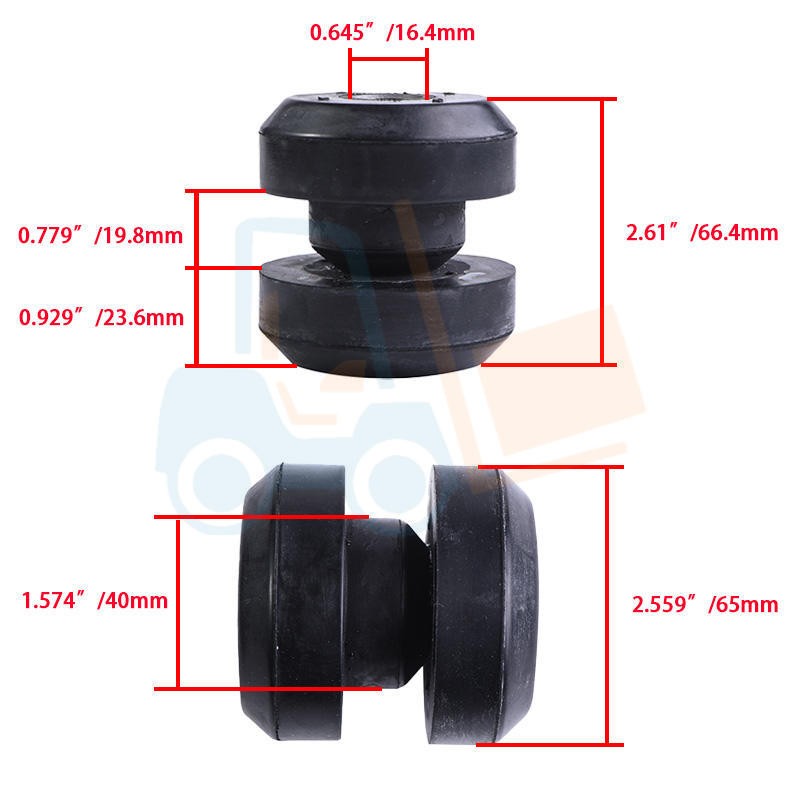 4Pcs Shock Mount 73-00160-02 for Carrier Transicold Trailer Unit X2 X4 Ultra XL