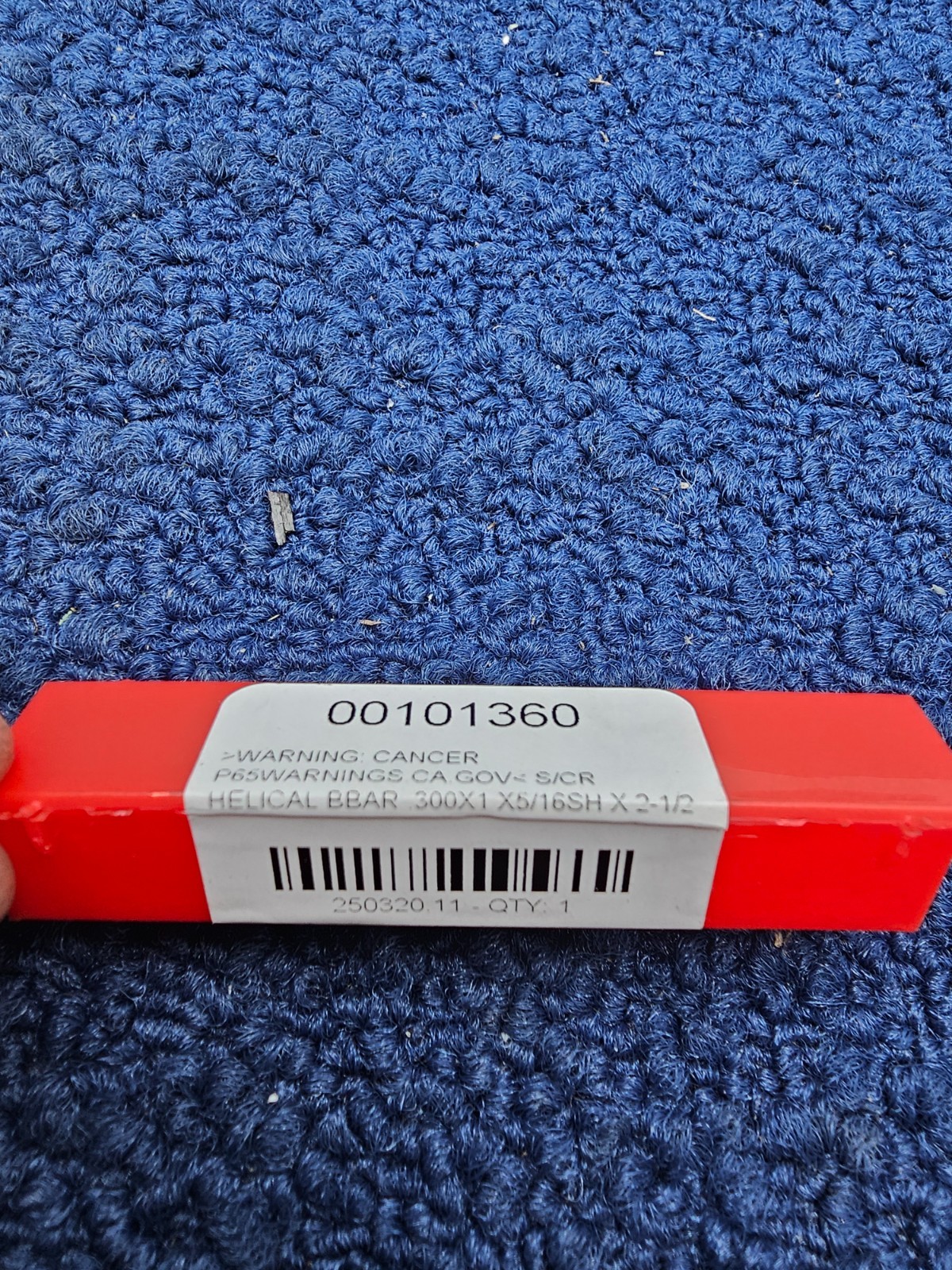 Accupro 00101360: Helical Boring Bar 0.3000″ x 1″ x 5/16″ x 2-1/2 Solid Carbide