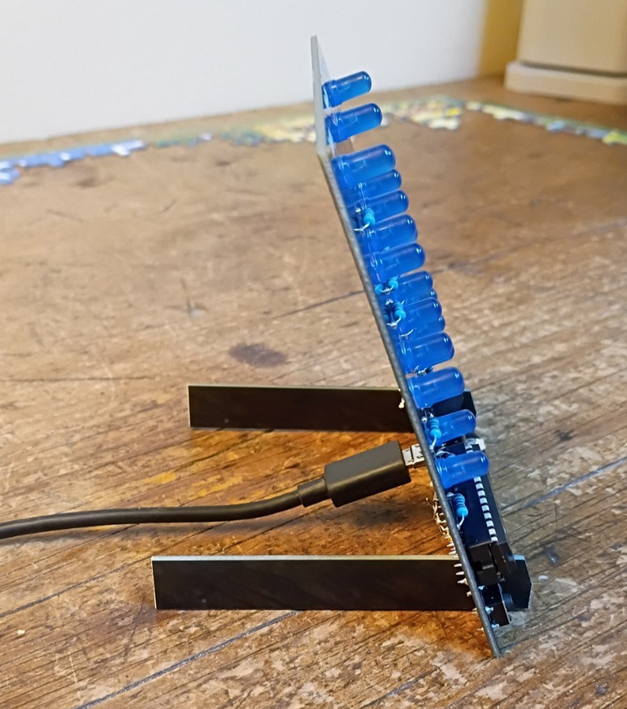 Binary Clock Kit DIY Solder Power Of 2 Clock