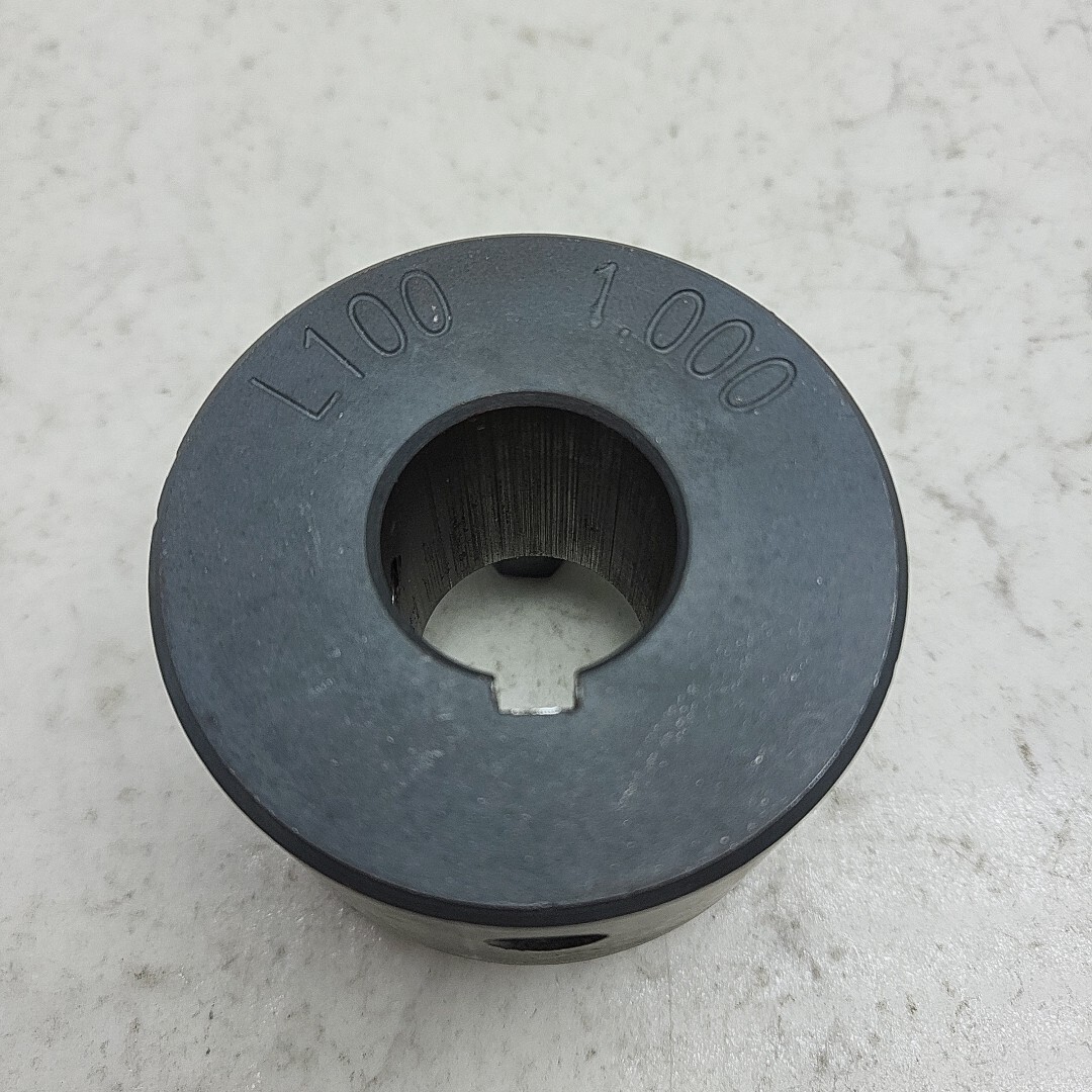 Dayton 29HZ04 Jaw Coupling Hub L100 Sintered Iron 1″ Bore Shaft Coupler