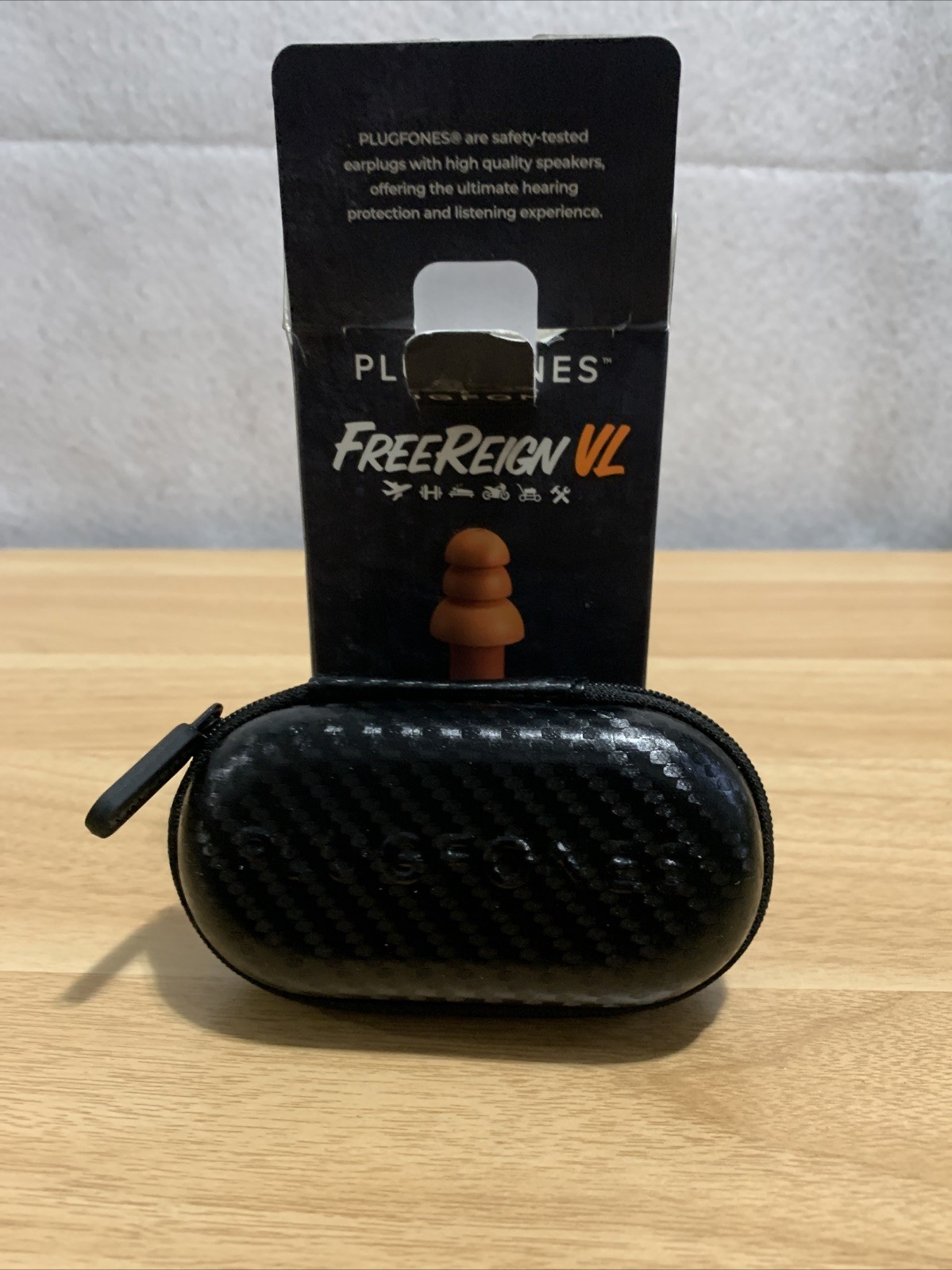 Plugfones FREEREIGN VL Earplugs With Audio OSHA HEARING PROTECTION