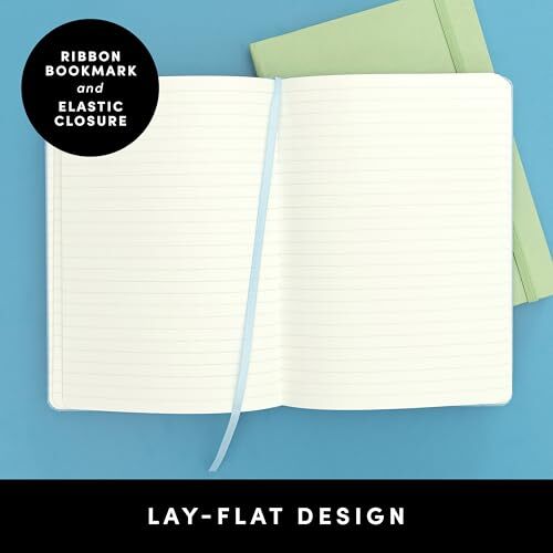 PAPERAGE Lined Journal Notebook, (Mustard Yellow), Assorted Styles , Colors