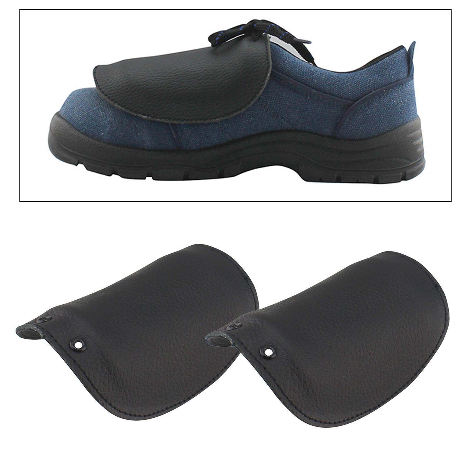 Anti Smash Safety Welder Lace up Shoe Cover Boots Shoes Toe Caps for Steel 1Pair