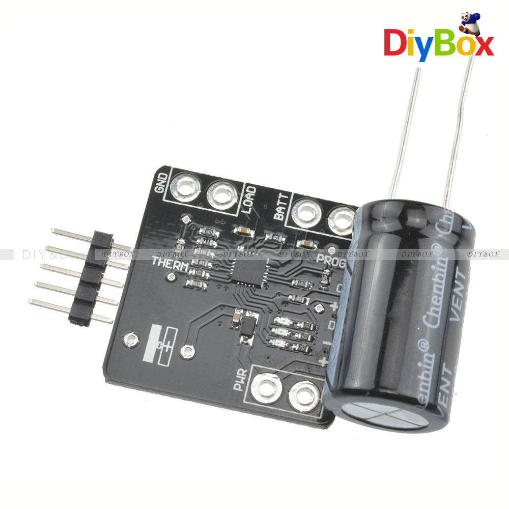 MCP73871 USB DC Solar Lipoly Lithium Lon Polymer Charger 3.7/4.2V Battery Module