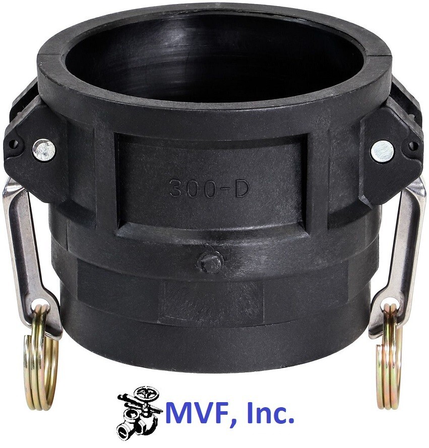 2″ Type D Camlock Female Coupler x Female NPT Polypropylene, Hose Fitting D200PP