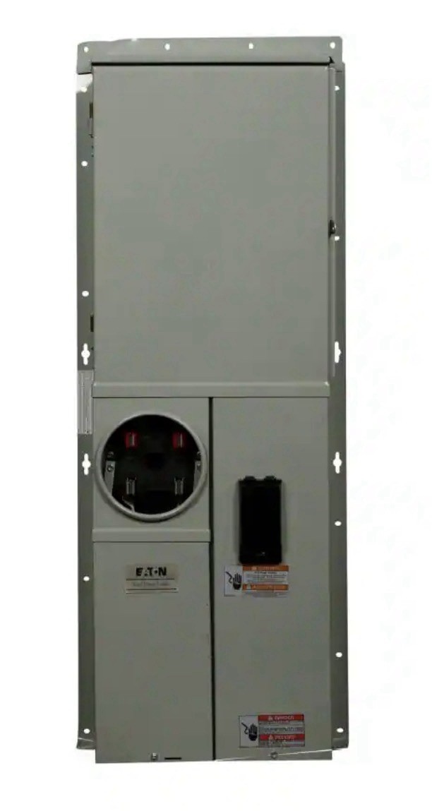 Eaton MBED3042PV200BF Outdoor Breaker Meter 200A 30 Space 1ph 3Wire 120/240v