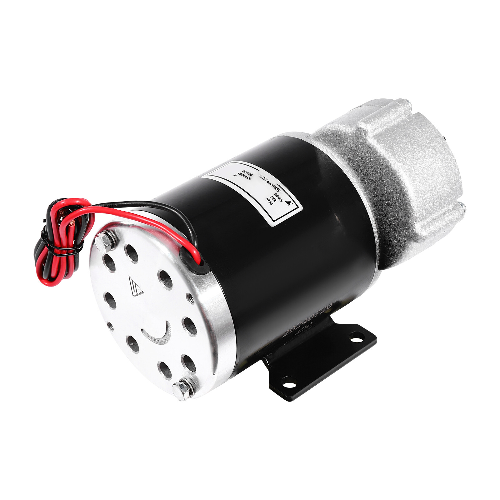 48V 600W Gear Reduction DC Motor Reduction Electric Motor For E-Bike Scooters