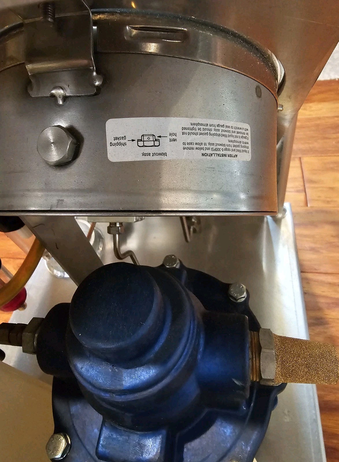 MAPECO Walz & Krenzer Intensifier 30,000 PSI Hydraulic Portable Intensifier
