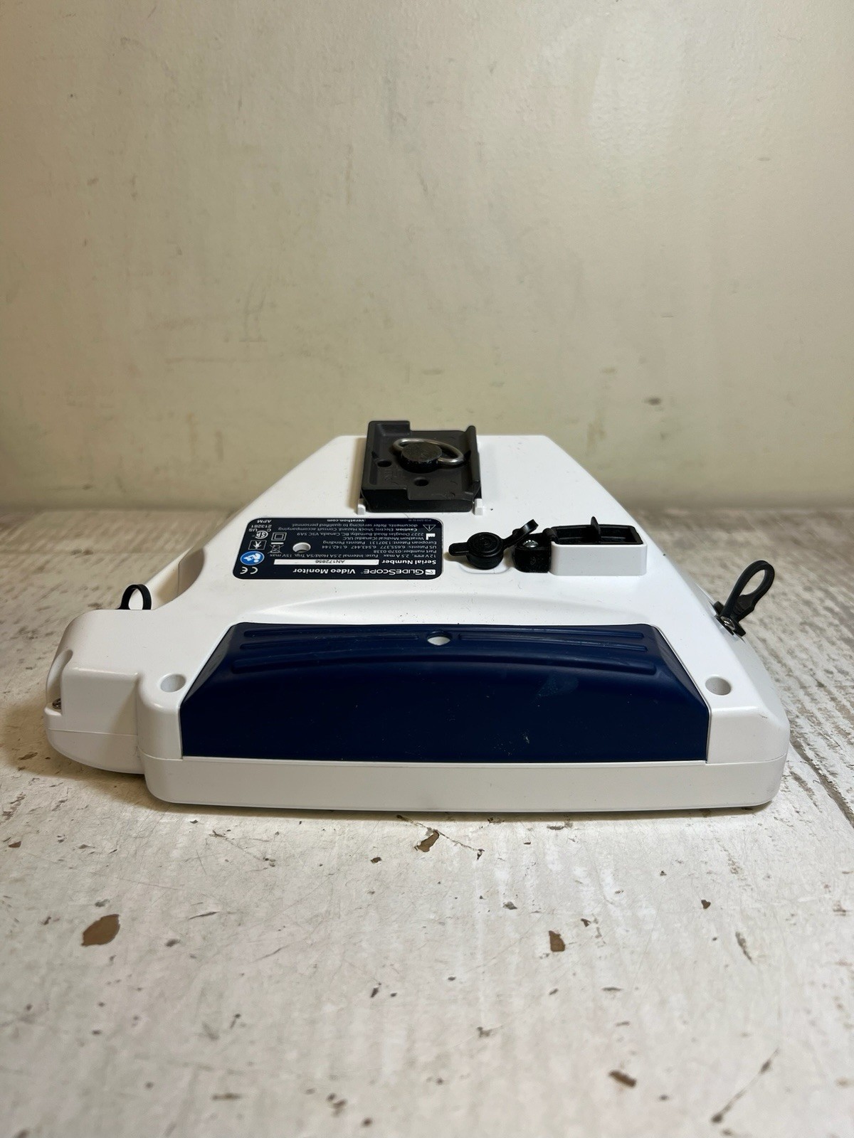 Verathon Glidescope 0570-0338 Video Monitor | with AC Adapter & AVL Video Baton