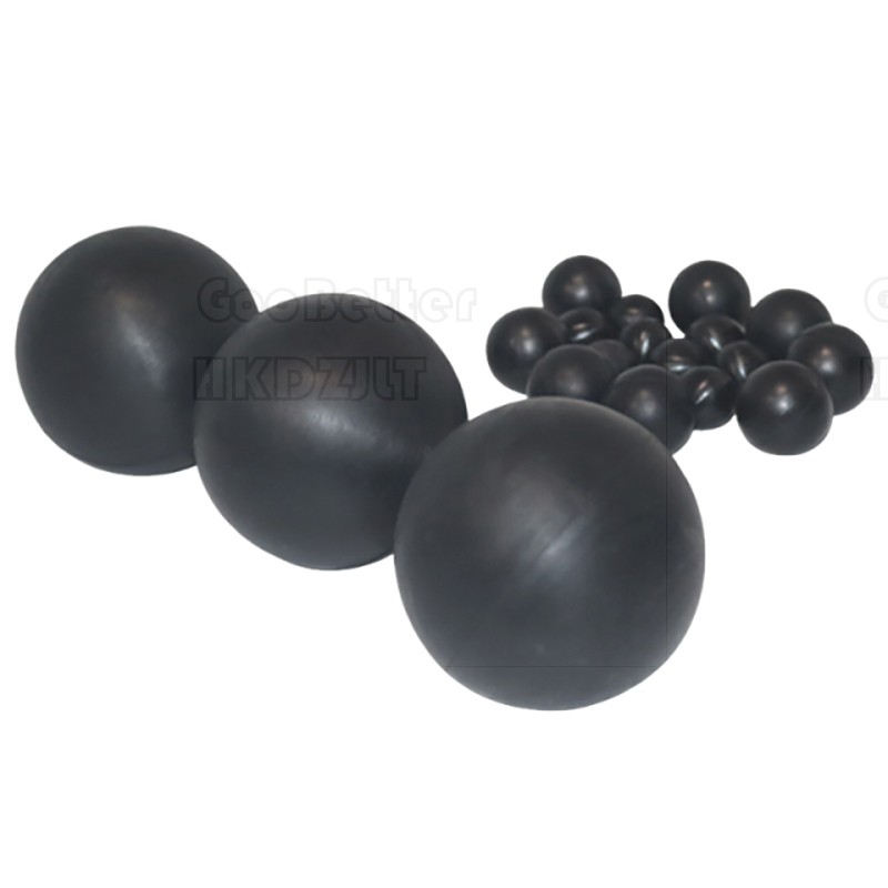 Nitrile Rubber Balls 2 mm ~ 160 mm Black Round Solid Rubber Ball Bouncy Ball
