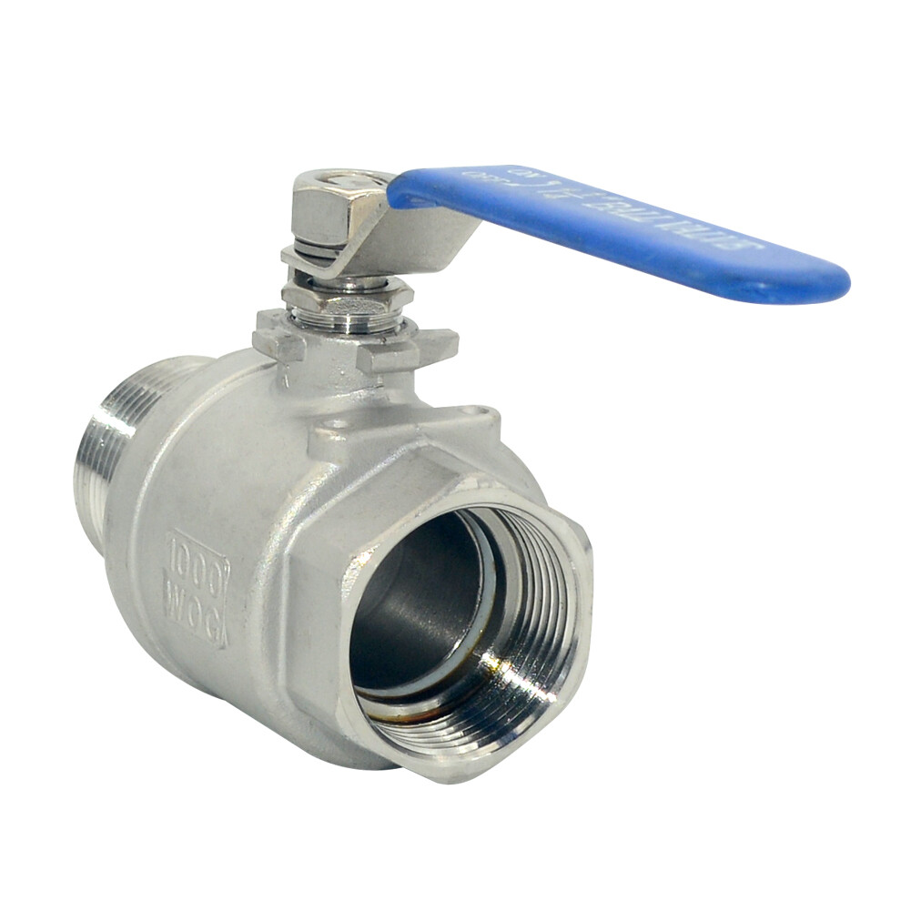 1 1/4″ MALE to Female Ball Valve Stainless steel 304 NPT Full Port US Stock