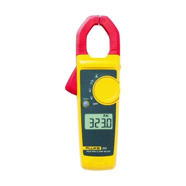 Fluke Clamp Meter 323 True Tester RMS 600V AC DC Measures AC Current 400 Amp New