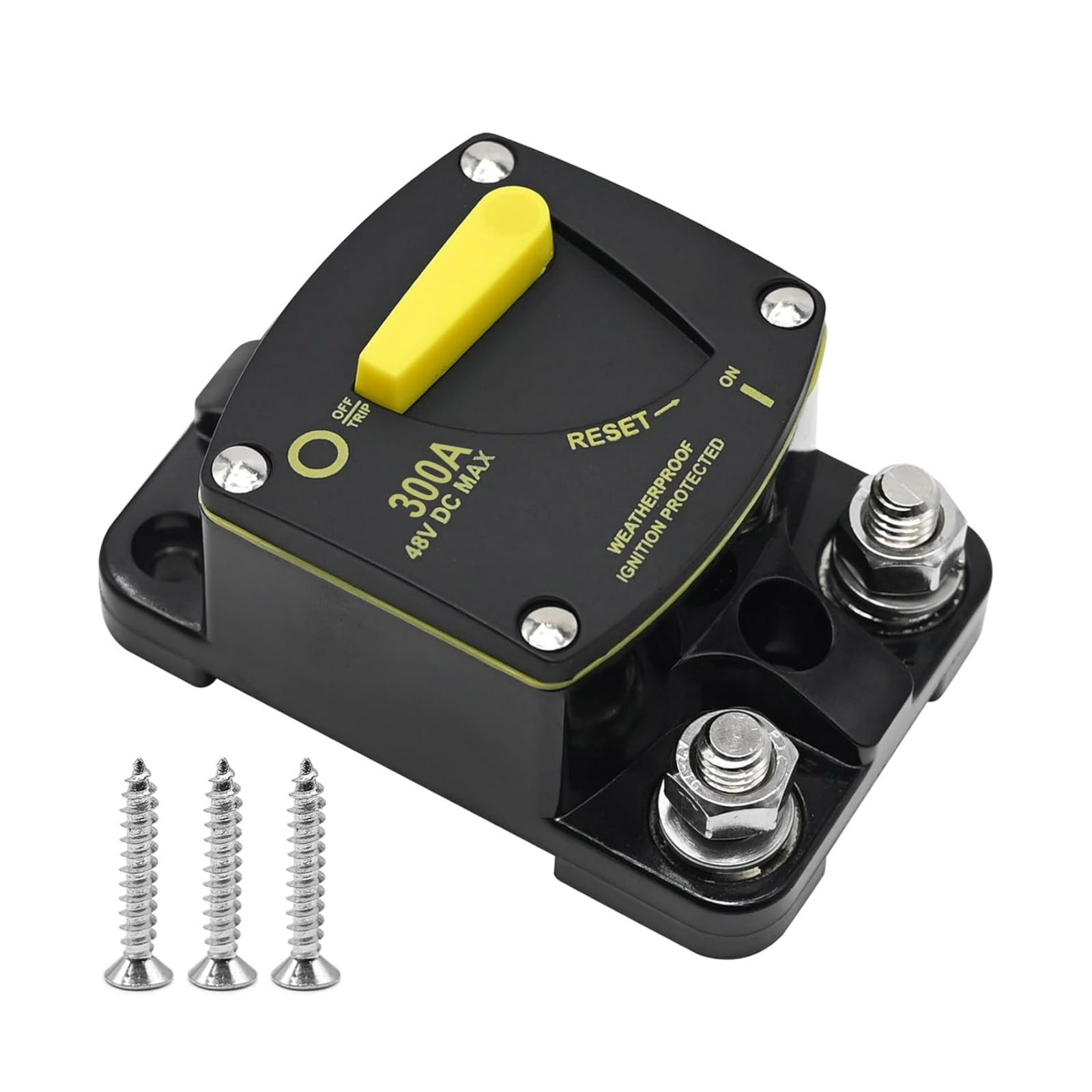 DC 12-48V 300 Amp Circuit Breaker For Overload And Short Circuit Protection
