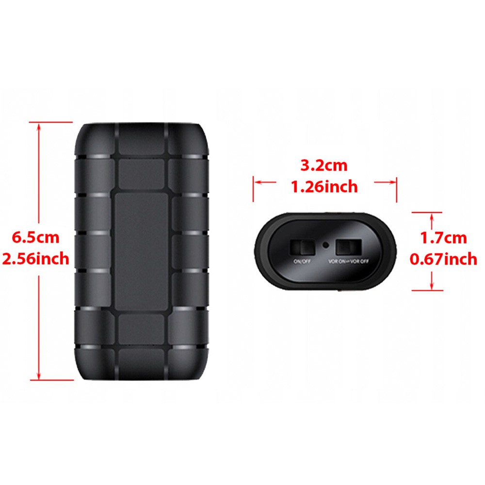 Mini Spy Hidden Audio Recorder Voice Activated Office Listening Device 16GB US