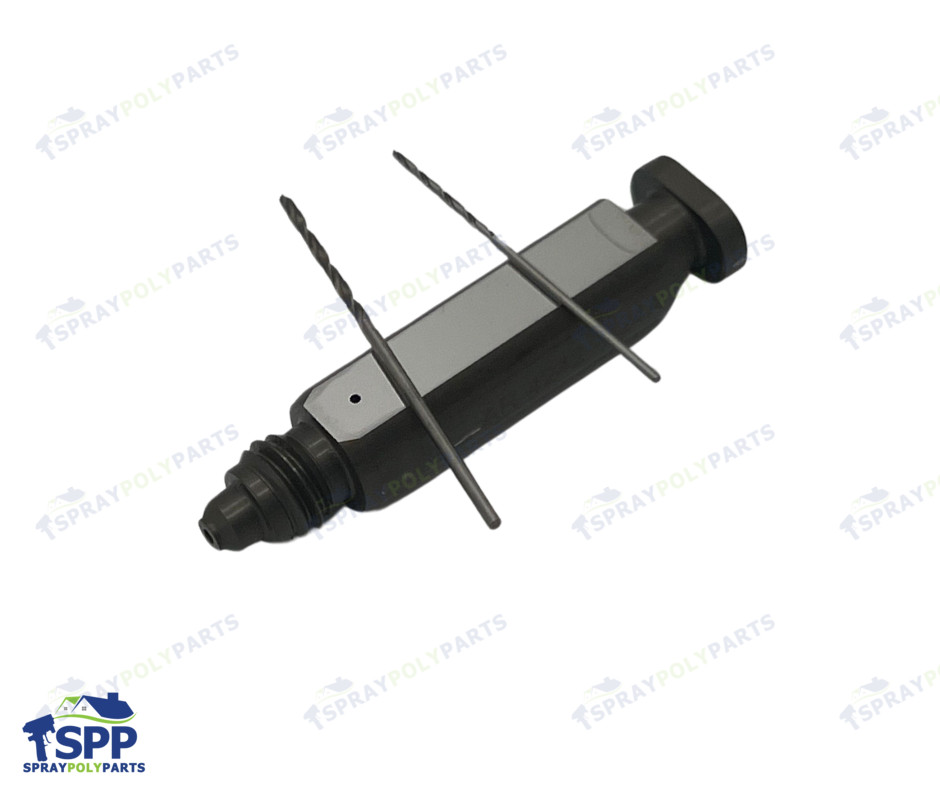 AR4242 Mixing Chamber with 3 drill bits, Graco Fusion Air Purge AP