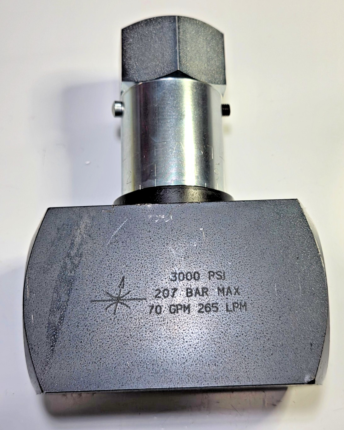 DMIC NV2H-1250S FM Hydraulic Needle Valve 3000 PSI 70 GPM USA