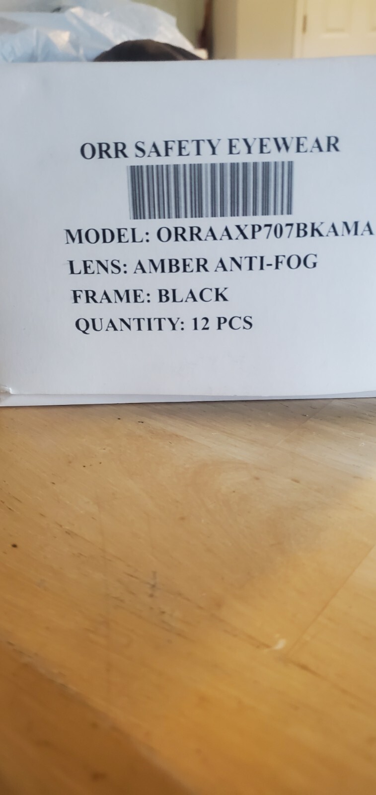 XP-87 Safety Glasses Series Protective Eyewear With Yellow Lenses ORR