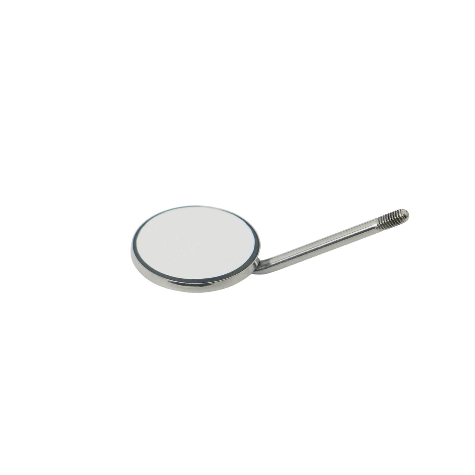 Mouth Mirror Front Surface, Simple Stem No. 5, 24mm dia, 12/Box (#804)