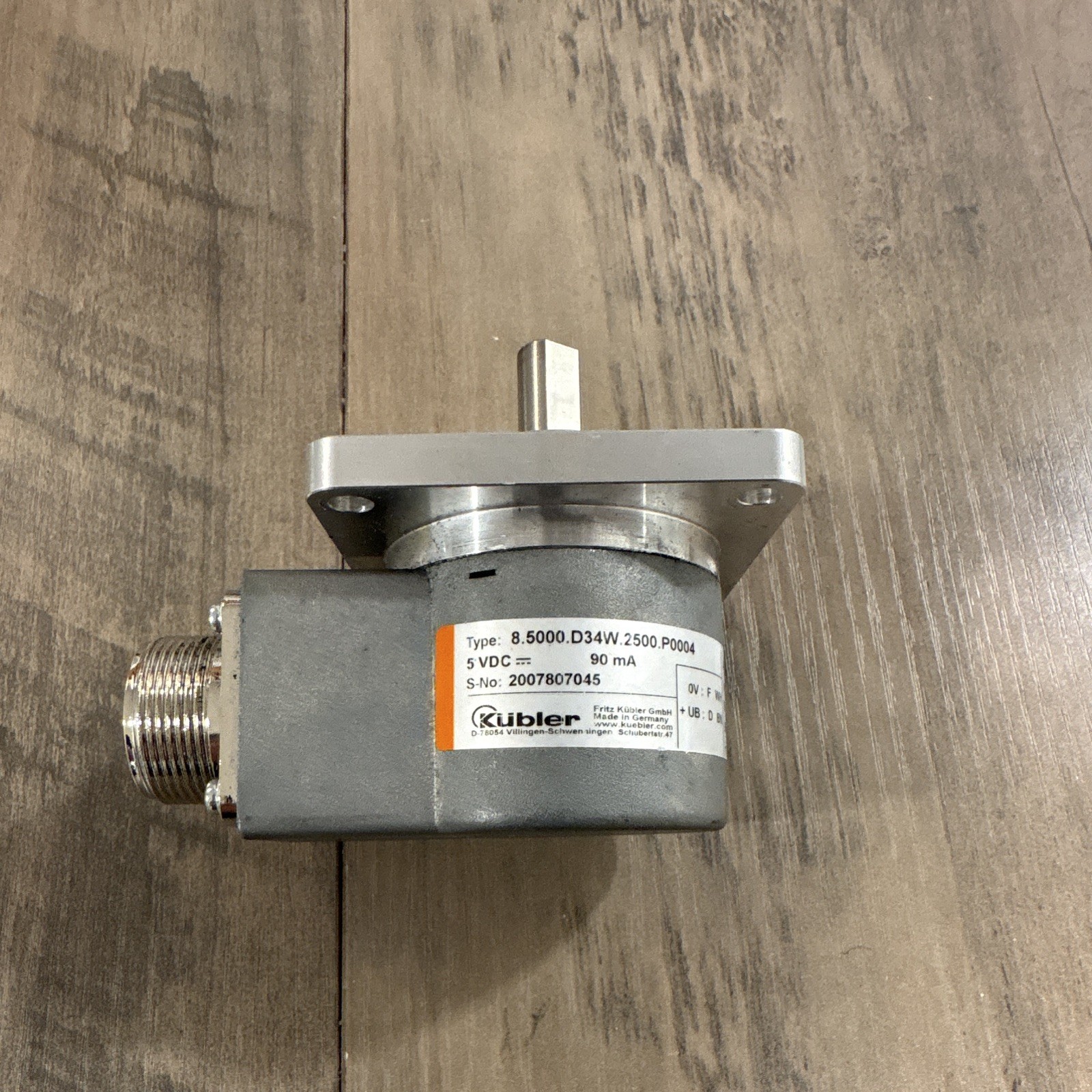 Kubler Incremental Encoder – 8.5000.D34W.2500.P0004