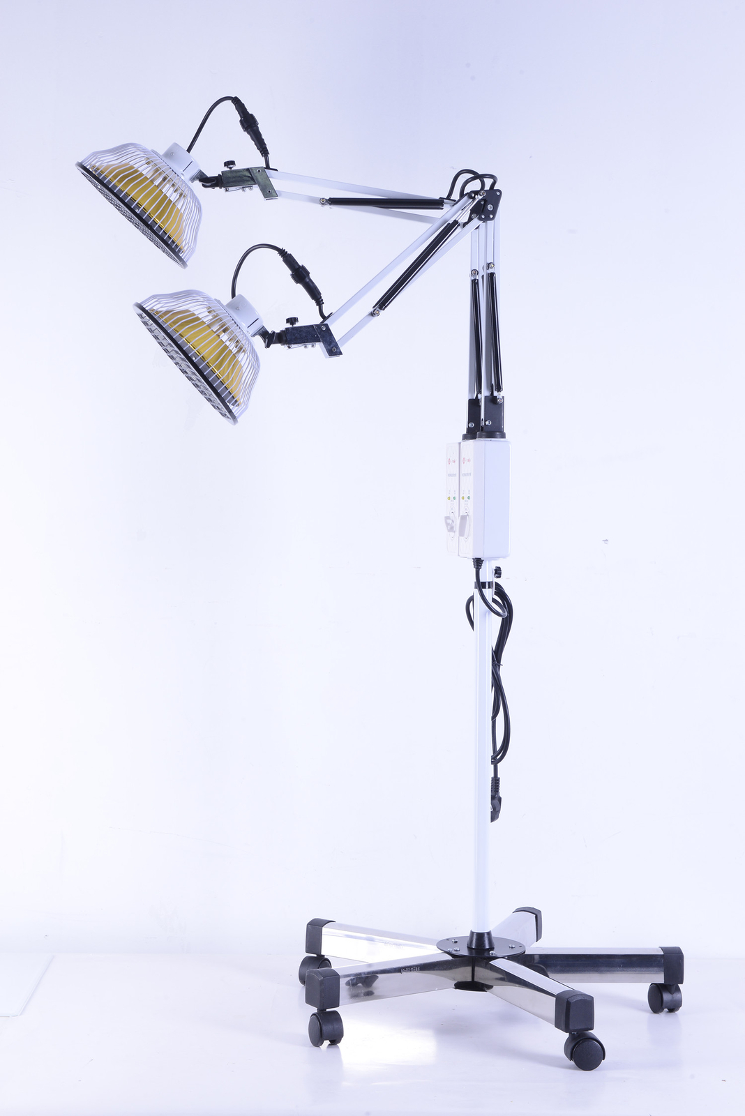 Floor-standing Double Lamp Head Electromagnetic TDP Heat Therapy Lamp CQG-222AA