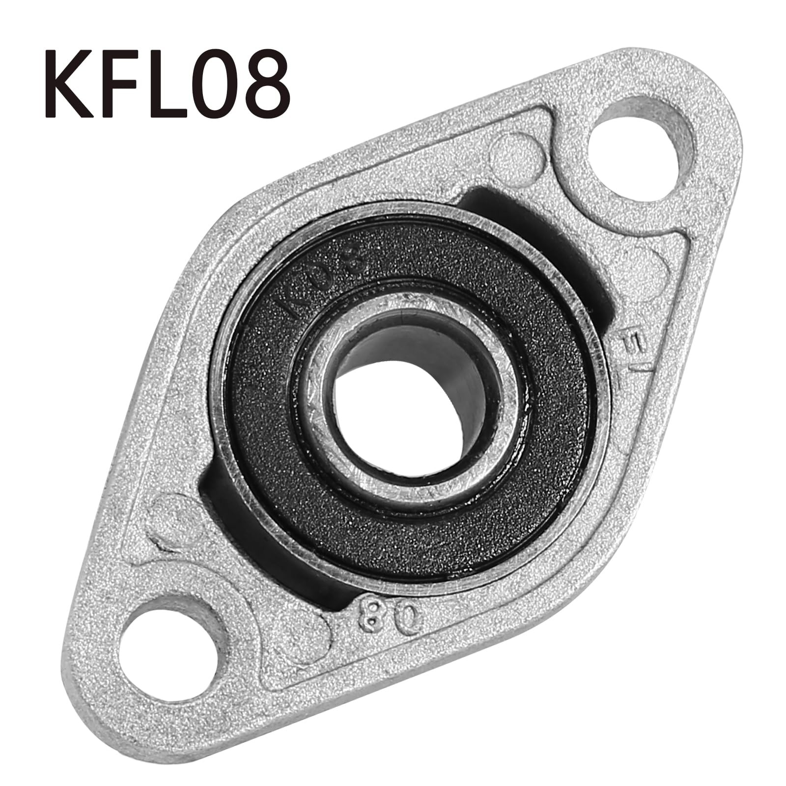 KFL08 Pillow Block Bearing Flange, 8mm / 0.31 inch