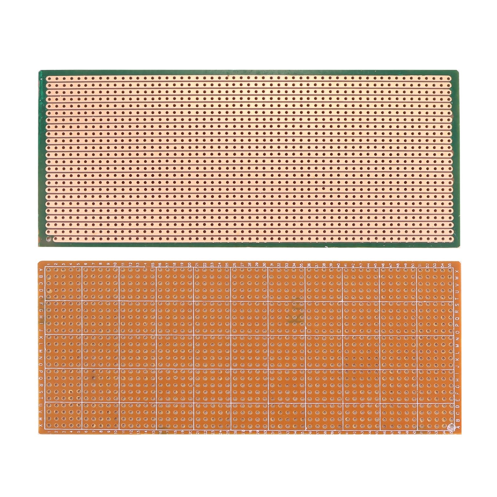 10 PCS 65mmx145mm PCB Board Prototype Kit Protoboard Copper Strip Breadboard