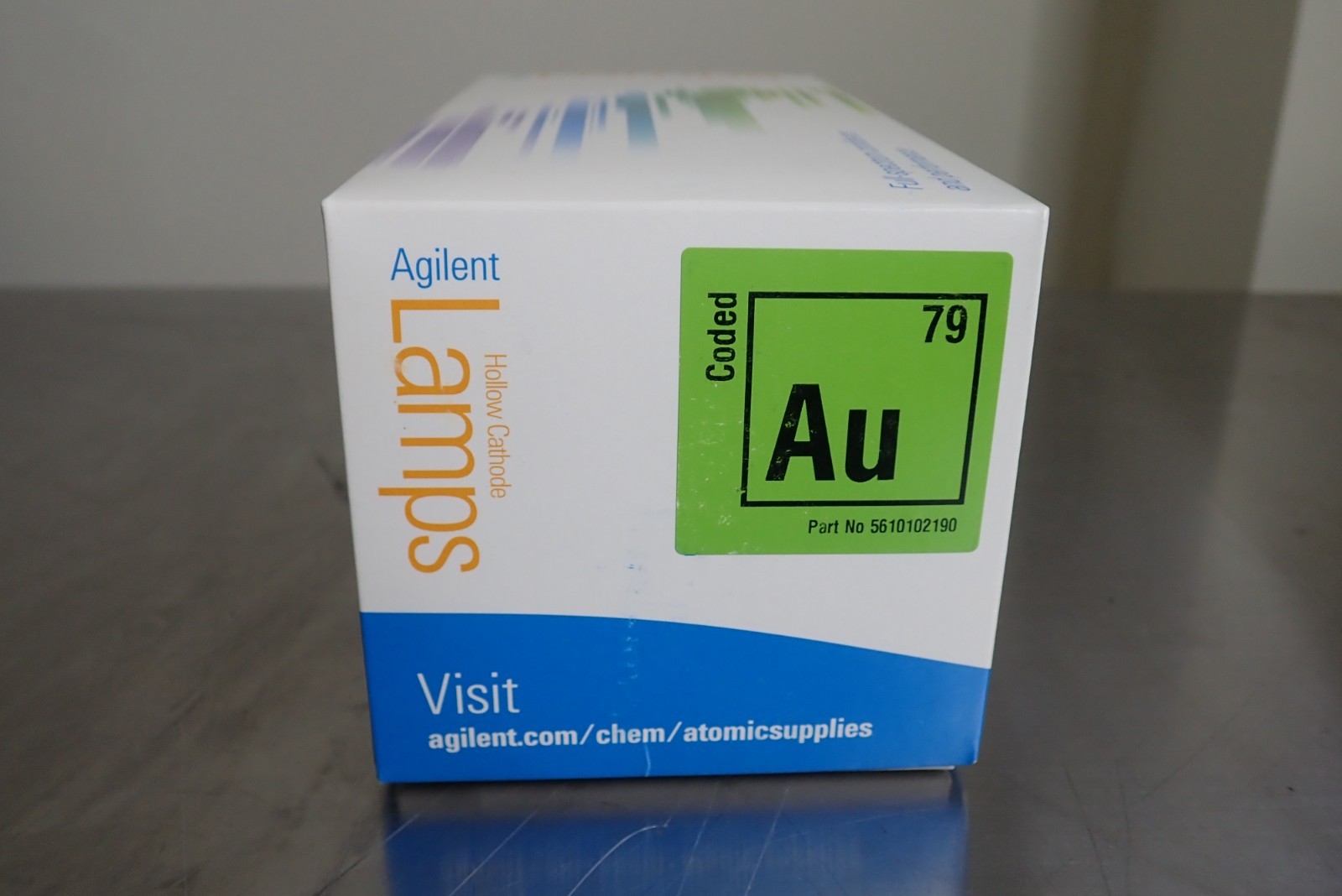 Agilent Technologies 5610102190 Gold Au coded Hollow Cathode HC Lamp