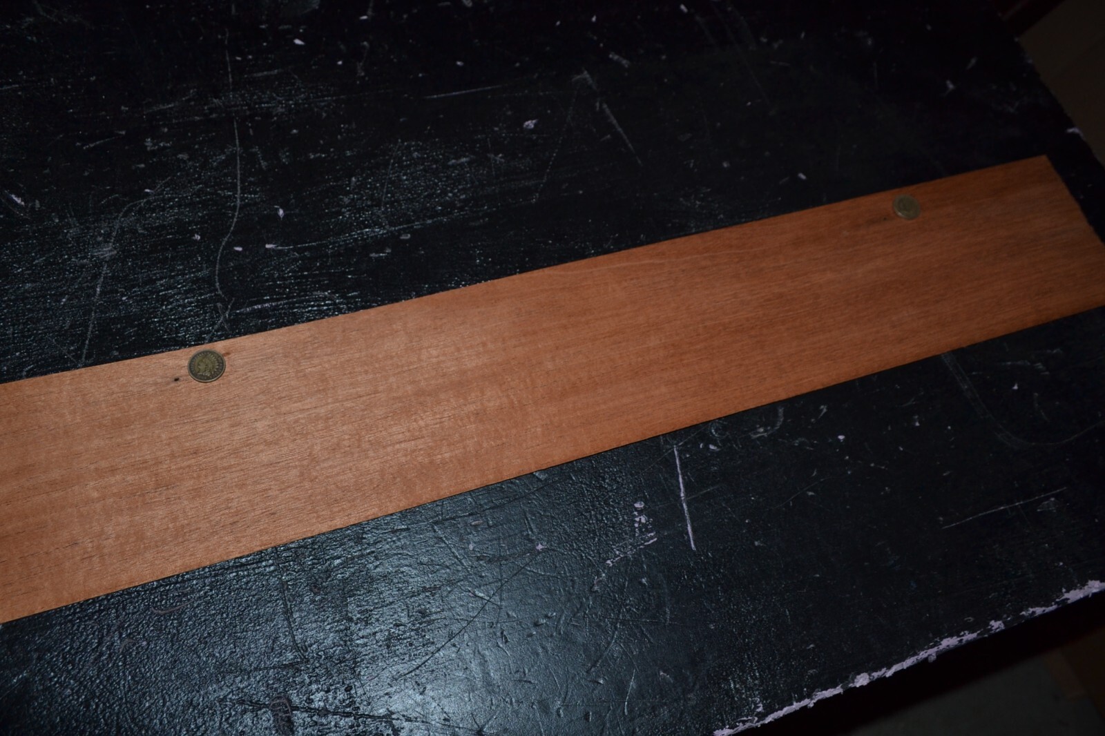 Honduran Mahogany Raw Wood Veneer Sheet 4.5 x 76 inches 1/42nd 4495-36
