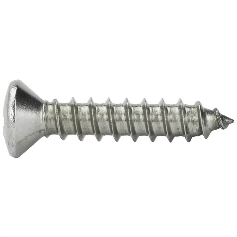 #8 – Phillips Oval Head Sheet Metal Screws Stainless Steel All Sizes