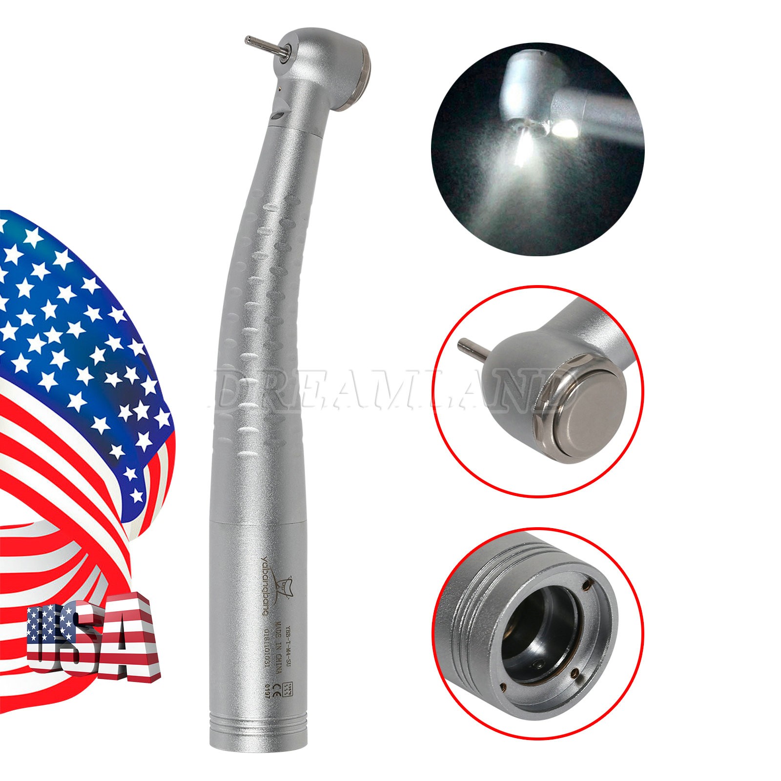 Yabangbang Dental High Speed Handpiece Fiber Optic For KAVO MULTIflex Coupler