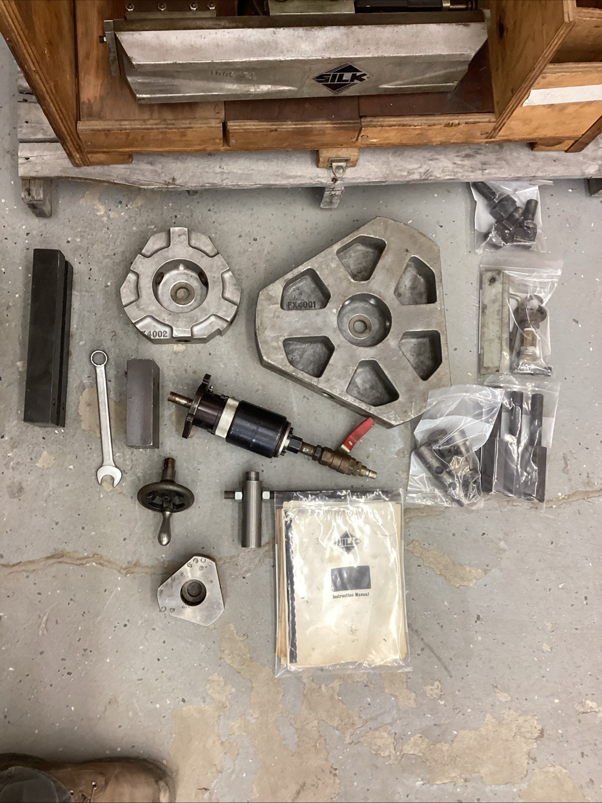 Silk AX630 Internal Flange Facing Machine 1.55HP Air Vol 90 Cu.Ft.Min
