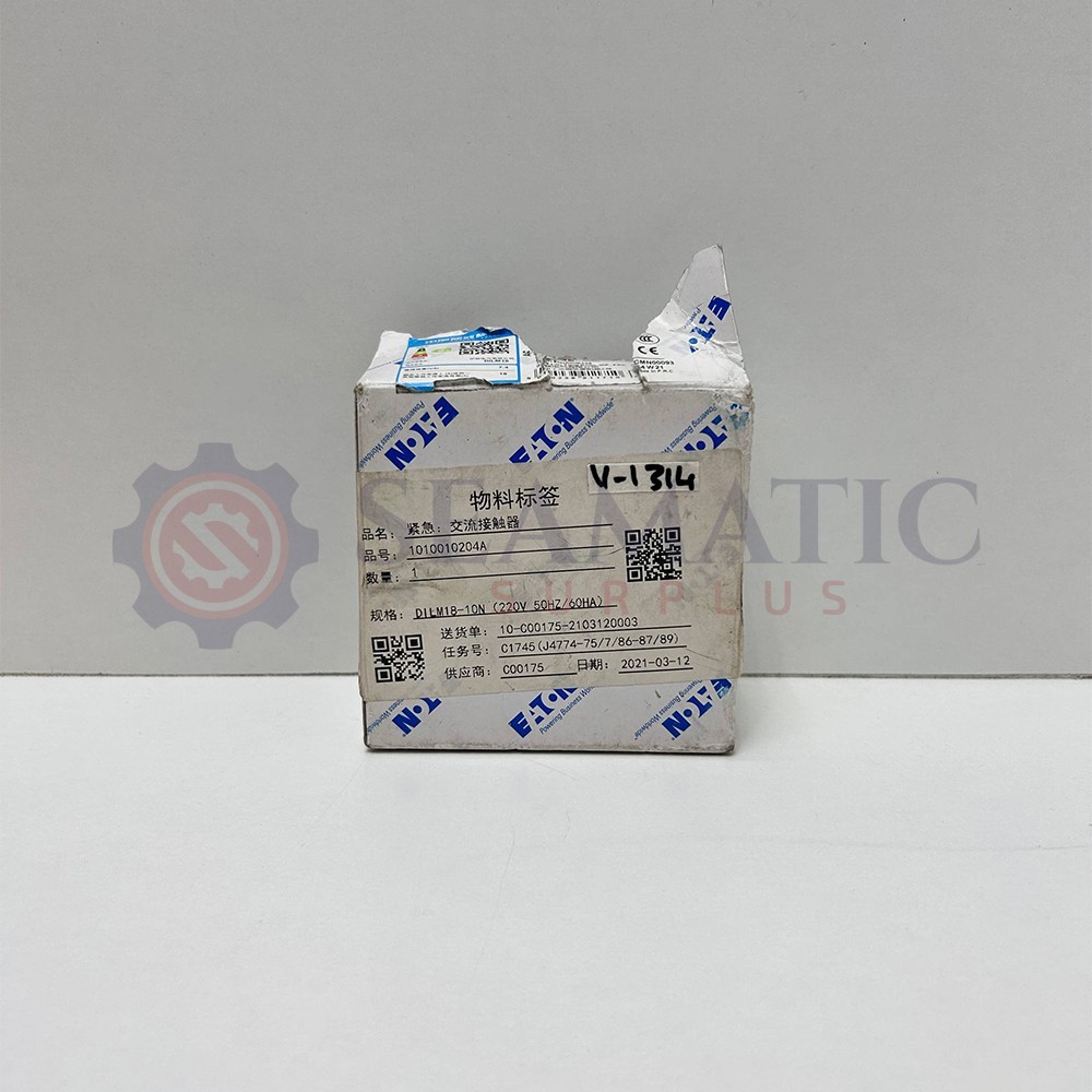 NEW EATON DILM18-10N DC CONTACTOR DC24V, V#1314