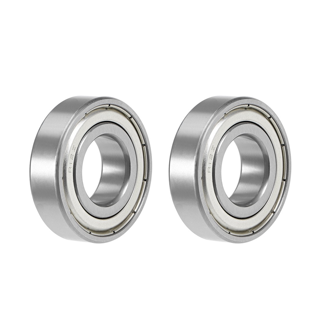 R12ZZ Deep Groove Ball Bearing 3/4″x1-5/8″x7/16″ Shielded GCr15 Bearings 2pcs
