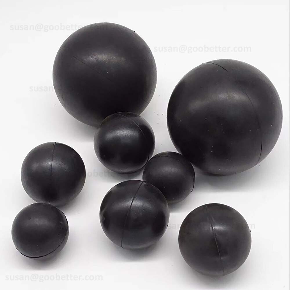 Nitrile Smooth Rubber Fuel Black Nitrile Rubber Solid Ball Diesel Oil Resistant
