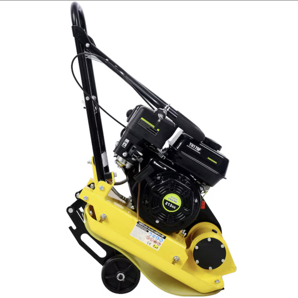Siavonce 7 HP Plate Compactor For Soil Sand Gravel Asphalt Free Shipping
