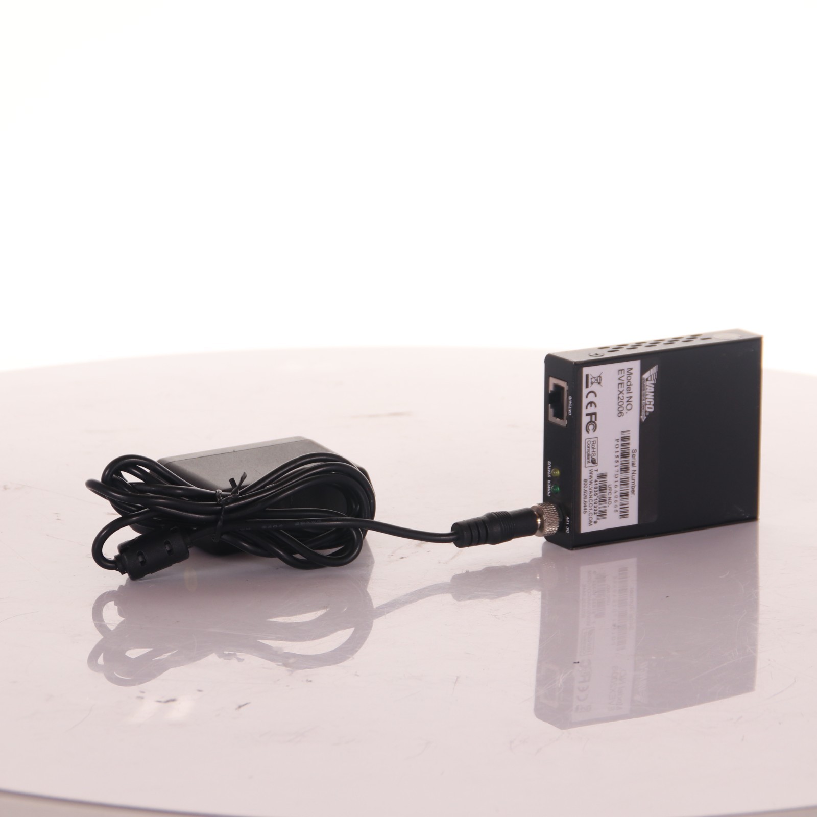 Vanco Evolution EVEX2006 HDMI Extender Receiver Over Cat5e/Cat6 POE w/ AC Adapte