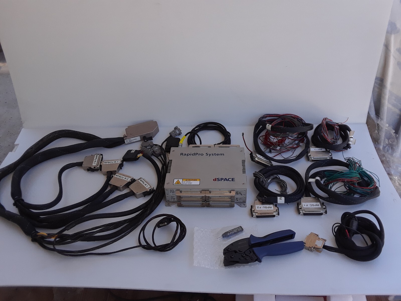 dspace Pro Power Units (2) RP:002400 + DSP DSUB RPPU + Cables + Crimp Tool